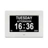7-Zoll-LCD-Digitalkalenderuhr mit Datum, Kalenderuhr mit Datum, Tag und Uhrzeit Alzheimer-Uhr Uhr