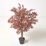 Kunstbaum roter Ahorn, 90 cm - Homescapes