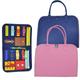 Montessori Toys Felt Busy Board Bag Early Education Puzzle Learning Board Montessori Training For Young ChildrenTeaching Aids