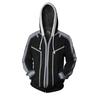 Sword Art Online Kirito Hoodie Back To School For Unisex Adults' Back To School 3D Print