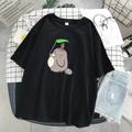 Spirited Away Cosplay T-shirt Anime Cartoon Anime Harajuku Graphic Street Style T-shirt For Couple's Men's Women's Adults' Hot Stamping Casual Daily