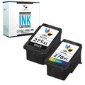 CMYi Ink Cartridge Replacement for Canon PG-275XL and Canon CL-276XL (2-Pack: 1 Black + 1 Tricolor)