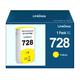 728 Yellow Ink Cartridge Replacement for HP F9J65A 728 Y Ink Cartridge to use with DesignJet T730 36-in T830 36-in MFP Printer
