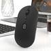 Ikohbadg Wireless Mouse Charge Display Rechargeable Low Latency Mute Mouse Dual Mode Bluetooth Mouse Minimalistic Design Stylish Office Mouse