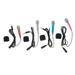 4 Pcs Mini Microphone Phone Microphone Stereo Microphone Recording Mic Singing Mic Portable Microphone Handheld Metal