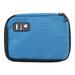 Blue Digital Accessories Organizer Bag