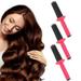 3Pcs Hair Curling Roll Comb Round Hair Brush Teeth Round Brush Hair Curling Comb Styling Hair Tools Hair Curler