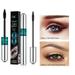 Dreparja Mascara 5x Longer Waterproof 2 in 1 4D Silk Fiber Lash Mascara Lash Cosmetics Mascara 5x Longer Washable Long-lasting Thrive Black Mascara for Natural Lengthening and Thickening Mascara