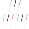 9 Pcs Blenders Facial Spatula Nail Art Stirring Tool Spatula for Makeup Stainless Steel Toning Sticks Mix Dipping Stainless Steel
