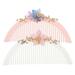 2 Pcs Comb Hair Accessory Wedding Headdress Decor Tiara Wei Bridesmaid Accessories