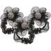 3pcs Flower Hair Rings Hair Scrunchy Elegant Hair Rope Hair Tie Hair Accessories