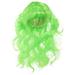 Green Wig European and American Long Curly Hair Women s Miss