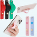 Phone Loop Finger Holders 5 Pcs Phone Strap Grip Holder Telescopic Cell Phone Stands Universal Silicone Colorful Phone Grip Stand Compatible with Most Smartphones Tablets(Love Heart)