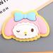 2Pcs Sanrios Hello Kitty Cell Phone Case Accessories Anime Kawaii Cartoon Big Cookie Diy Simulation Resin Plastic Accessories