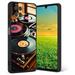 Compatible with Samsung Galaxy A12 Phone Case Retro-vinyl-record-beats-4 Case Silicone Protective for Teen Girl Boy Case for Samsung Galaxy A12