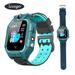 LiveGo Kids Smart Watch Phone with GPS Tracker & SOS Boys Girls Waterproof Digital Wrist Watch with Camera Voice and Calling Messaging Alarm clock Outdoor Sports Fitness