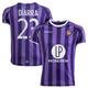 "Toulouse Football Club Craft Away Shirt 2023-24 - Kids with Diarra 23 Europa League printing"