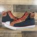 Levi's Shoes | Mens Levis Strauss Canvas Sneaker Size 13 Black Red Worn Once | Color: Black/Red | Size: 13