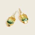 J. Crew Jewelry | J. Crew Ombre Stone Drop Earrings Green | Color: Gold/Green | Size: Os