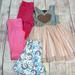 Disney Matching Sets | 4t Bundle Great Condition | Color: Gray/Pink | Size: 4tg