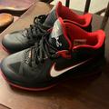 Nike Shoes | Lebron 9 Low Bred 2012 Basketball Shoes | Color: Black/Red | Size: 10.5