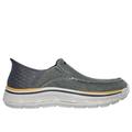 Skechers Men's Slip-ins: Remaxed - Fenick Slip-On Shoes | Size 9.5 | Charcoal | Textile | Vegan