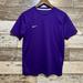 Nike Shirts & Tops | Nike Purple Dri-Fit Youth Girls Athletic Breathable Workout Tshirt | Color: Purple/White | Size: Mg