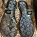 Coach Shoes | Brand New Coach Natalee Sandals | Color: Black/Silver | Size: 8