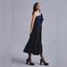 Anthropologie Dresses | Anthropologie Hutch Bow Tie Maxi Dress Size 12 Nwt | Color: Black/Blue | Size: 12