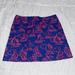 Lilly Pulitzer Skirts | Lillypulitzer First Mate Sailboat Print Karlo Skirt - Size 2 | Color: Blue/Red | Size: 2