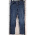 J. Crew Jeans | J. Crew Toothpick Skinny Jeans Women's Size 24 Blue Low Rise 5-Pocket Stretch | Color: Blue | Size: 24