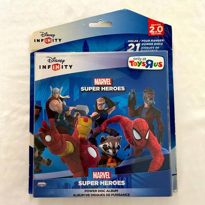 Disney Video Games & Consoles | Disney Infinity 2.0 Marvel Superheroes Power Disc Album Toys R Us Exclusive Nip | Color: Blue | Size: Os