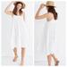 Madewell Dresses | Madewell Maderas Cover Up White Gauze Tie Strap Dress | Color: White | Size: S