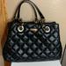 Kate Spade Bags | Kate Spade Black Quilted Leather Shoulder Bag Euc | Color: Black | Size: Os