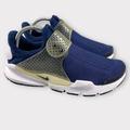 Nike Shoes | Nike Sock Dart Midnight Navy Mens 8 Shoes Blue White Slip On Athletic Sneakers | Color: Blue/White | Size: 8