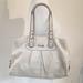 Coach Bags | Coach Vintage Ashley Hobo Bag. Iridescent Pearl Ivory White Leather Model F15513 | Color: Purple/White | Size: Os