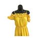 Jessica Simpson Dresses | Jessica Simpson Yellow Off The Shoulder Ruffle Tiered Mini Pretty Dress Size Xs | Color: Yellow | Size: Xs