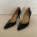 Michael Kors Shoes | Micheal Kors Black Patent Leather Heels | Color: Black | Size: 8