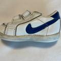 Nike Shoes | Nike Baby Toddler Vintage 80s Sneakers Shoes Size 2 860204 Euc White And Blue | Color: Blue/White | Size: 2bb