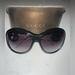Gucci Accessories | Like New. Gucci Sunglasses With White And Silver Detail. | Color: Black/White | Size: Os