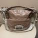 Coach Bags | Coach Kristin Spectator Leather Round Satchel | Color: Cream/Tan | Size: Os