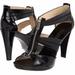 Michael Kors Shoes | Hp Michael Kors Berkeley Black Front Zipper Heel | Color: Black/Gold | Size: 7