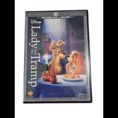 Disney Other | Disney's The Lady And The Tramp Dvd / Blu-Ray Diamond Edition 2012 | Color: Blue/Brown | Size: One Size