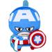 Disney Bags | Disney Marvel Captain America Plush Blue Backpack | Color: Blue | Size: 15" Tall