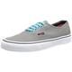 Vans U AUTHENTIC (POP) PEWTER/SC VTSV8R3, Unisex-Erwachsene Sneaker, Grau ((Pop) pewter/scuba), EU 42 (US 9)