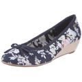 s.Oliver Damen Casual Pumps, Blau (Navy 805), 40