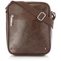 Tommy Hilfiger Herren Chriz Reporter Messenger Bag, Kastanienbraun (210 Carafe-Pt), Einheitsgröße