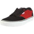 Vans M Atwood Black/True red VKC4LJV, Herren Sneaker, Schwarz (Black/True red), EU 50