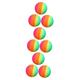 Vaguelly 9 Pcs Playground Ball Beach Toys for Inflatable Toy Dodgeball Game Toddler Toys Kickball Toy Ladies Golf Hand Pump Playballs Soft Inflatable Balls Pvc Rainbow Ball Child Bounce