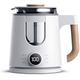 Kettles,Electric Kettle, Temperature Control Glass Kettle 600W Fast Boil Smart Kettle with Keep Warm Function Auto-Off Boil-Dry Protection, Bpa Free Glass Kettle, 0.8 vision